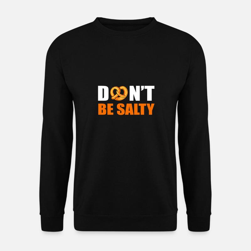 Brezel - Unisex Pullover - Schwarz