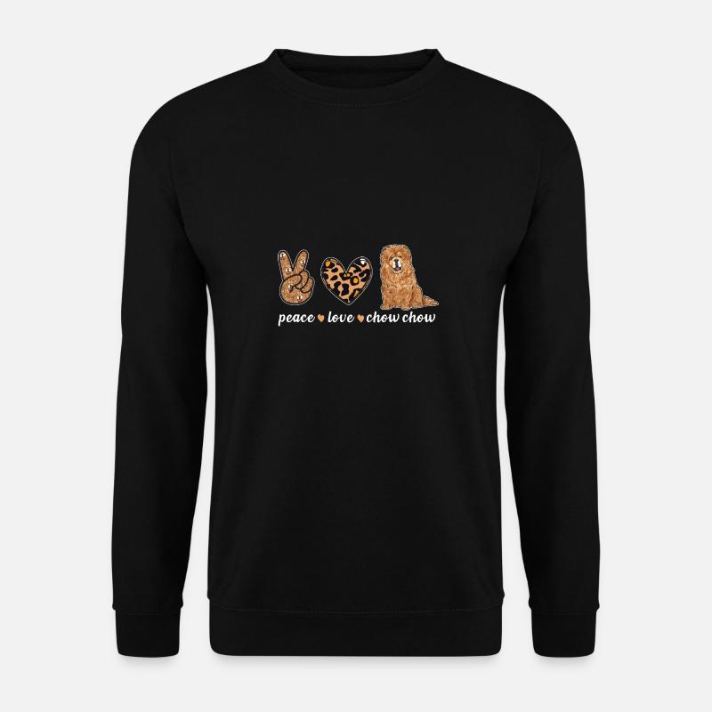 Chow Chow Dog - Unisex Sweatshirt - black