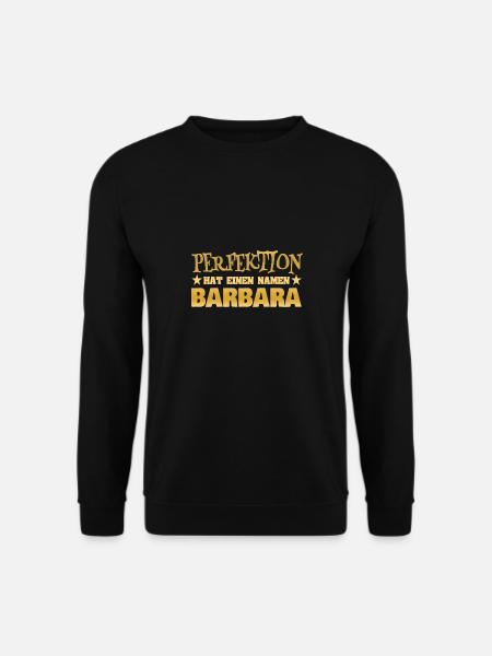 Perfektion Barbara - Unisex Pullover - Schwarz