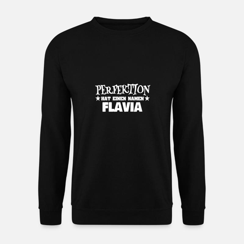 Perfektion Flavia - Unisex Pullover - Schwarz