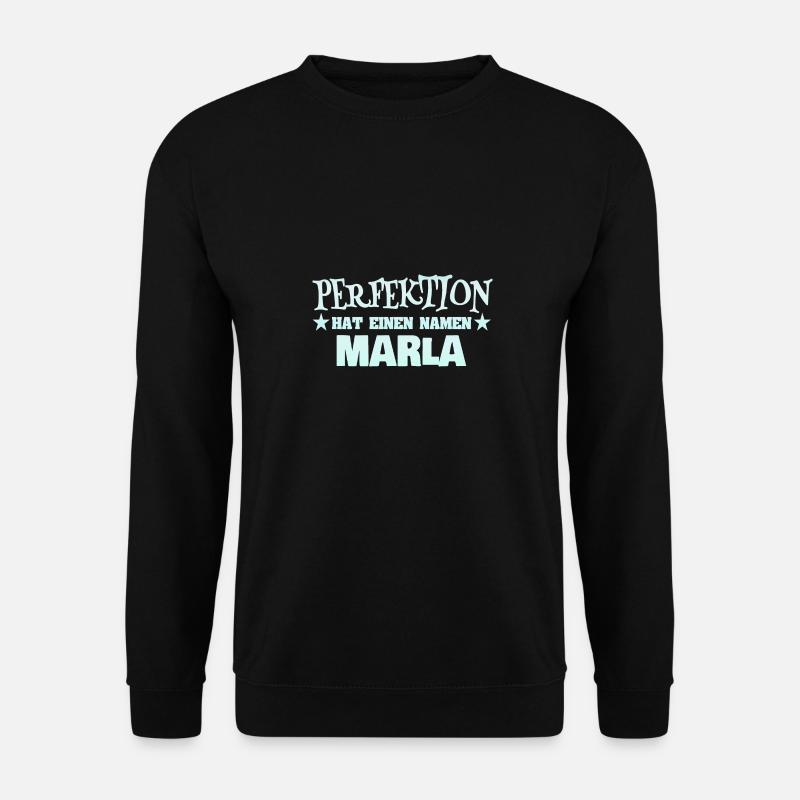 Perfektion Marla - Unisex Pullover - Schwarz