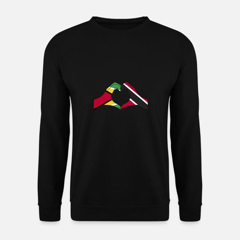 Guyana Flag Guyanese Guyana - Unisex Sweatshirt - black