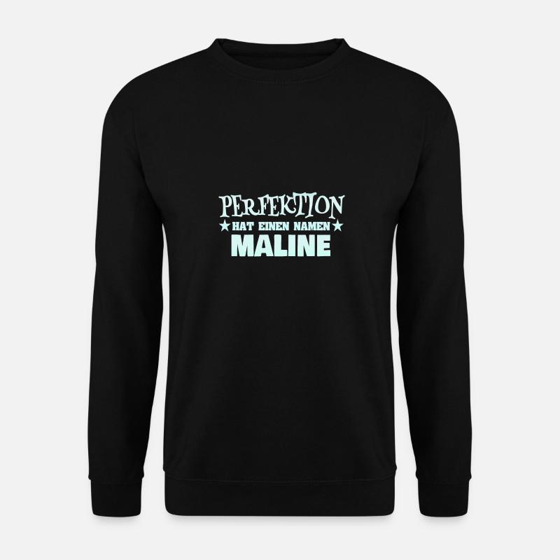 Geschenk fĂĽr Maline - Unisex Pullover - Schwarz