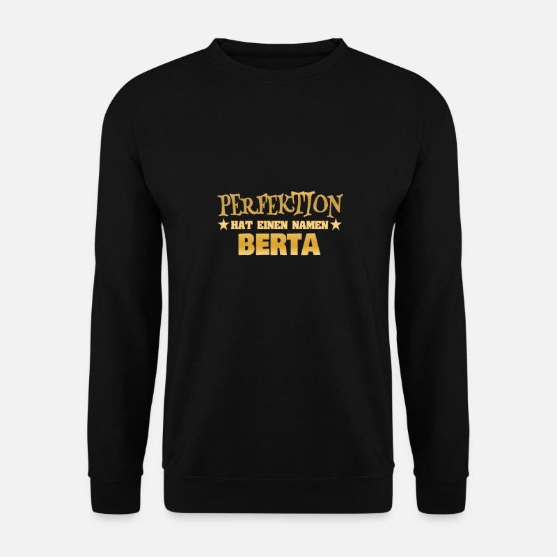 Gift for Berta - Unisex Sweatshirt - black