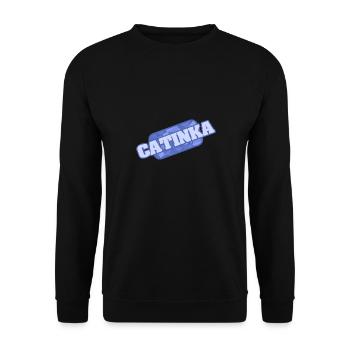 Gesundheit Catinka - Unisex Pullover - Schwarz - Vorne - Alina (178cm) & Michal (187cm)