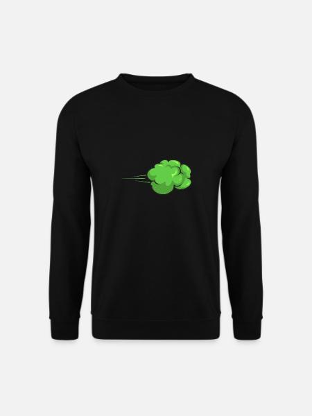 fart farting farting farting - Unisex Sweatshirt - black