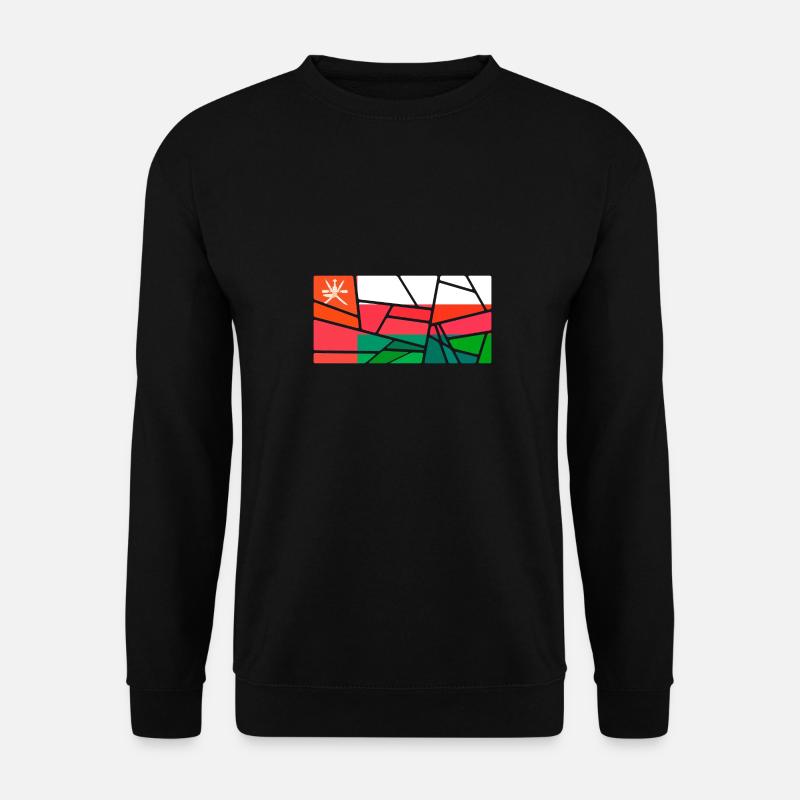 Oman als Oman - Unisex Pullover - Schwarz