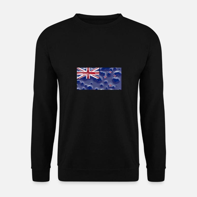 Neuseeland Neuseeland - Unisex Pullover - Schwarz