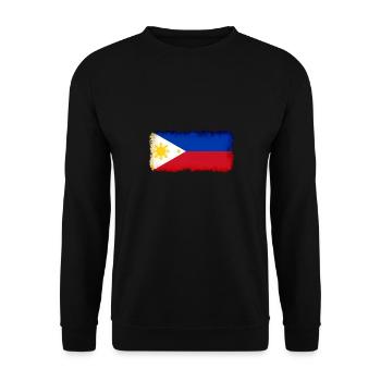 Philippinen Philippinen - Unisex Pullover - Schwarz - Vorne - Alina (178cm) & Michal (187cm)