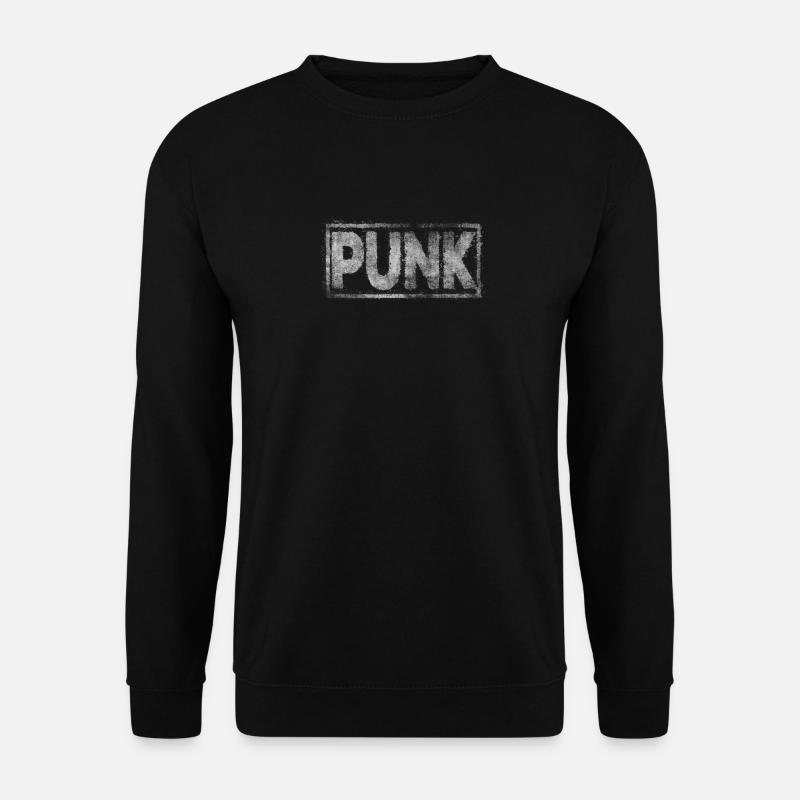 Punk - Unisex Pullover - Schwarz