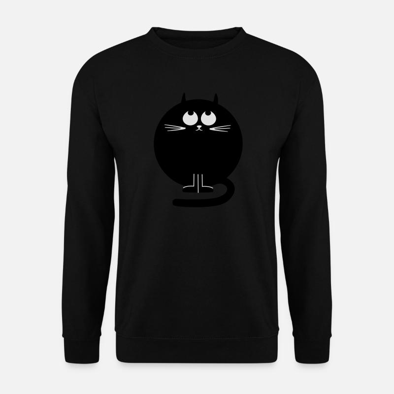 cat - Unisex Sweatshirt - black
