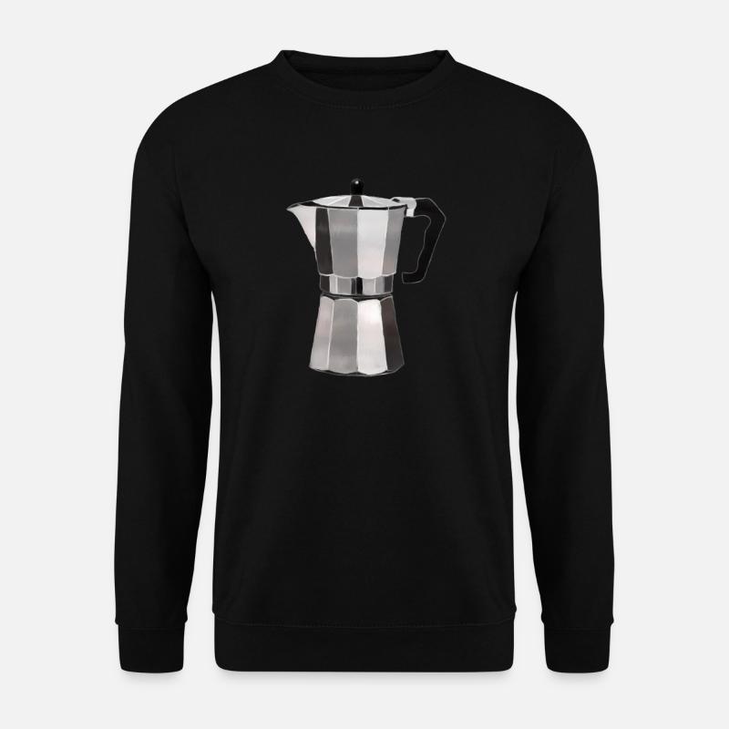 Espresso - Unisex Pullover - Schwarz