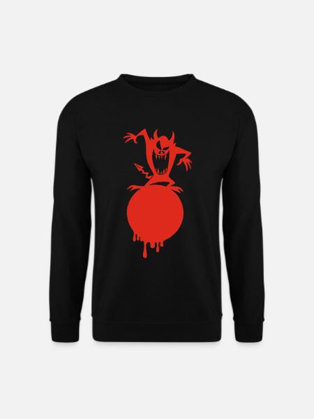 Il mostro sul pianeta rosso - Felpa unisex - nero