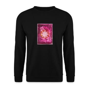 Winterzauberkraft - Sonja Ariel von Staden - Unisex Pullover - Schwarz - Vorne - Alina (178cm) & Michal (187cm)