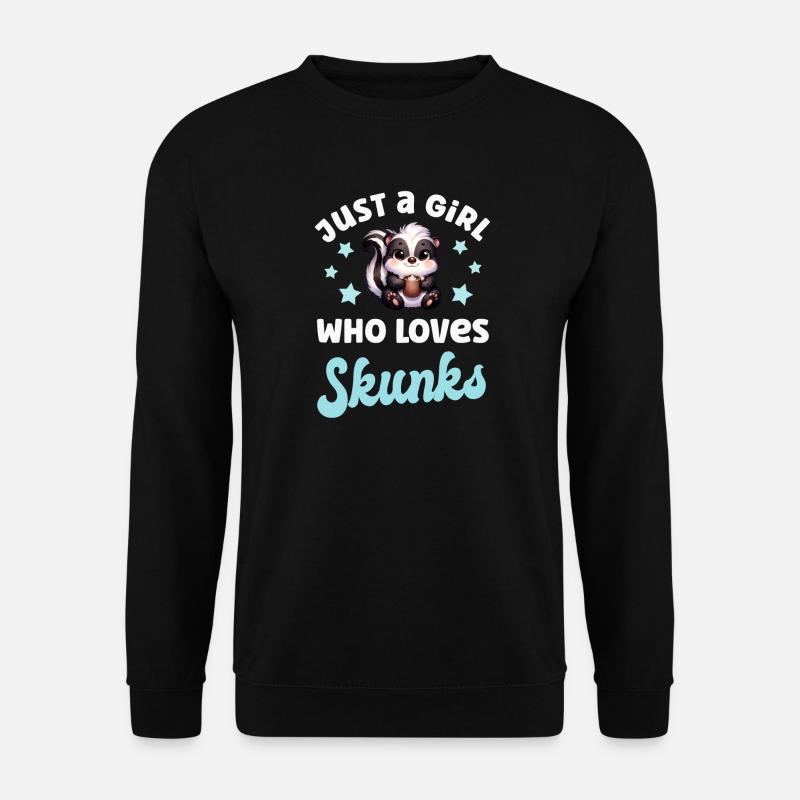 Skunk - Unisex Sweatshirt - black