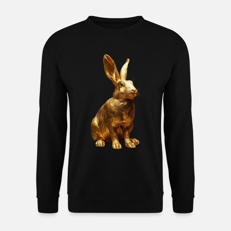Kaninchen - Unisex Pullover - Schwarz