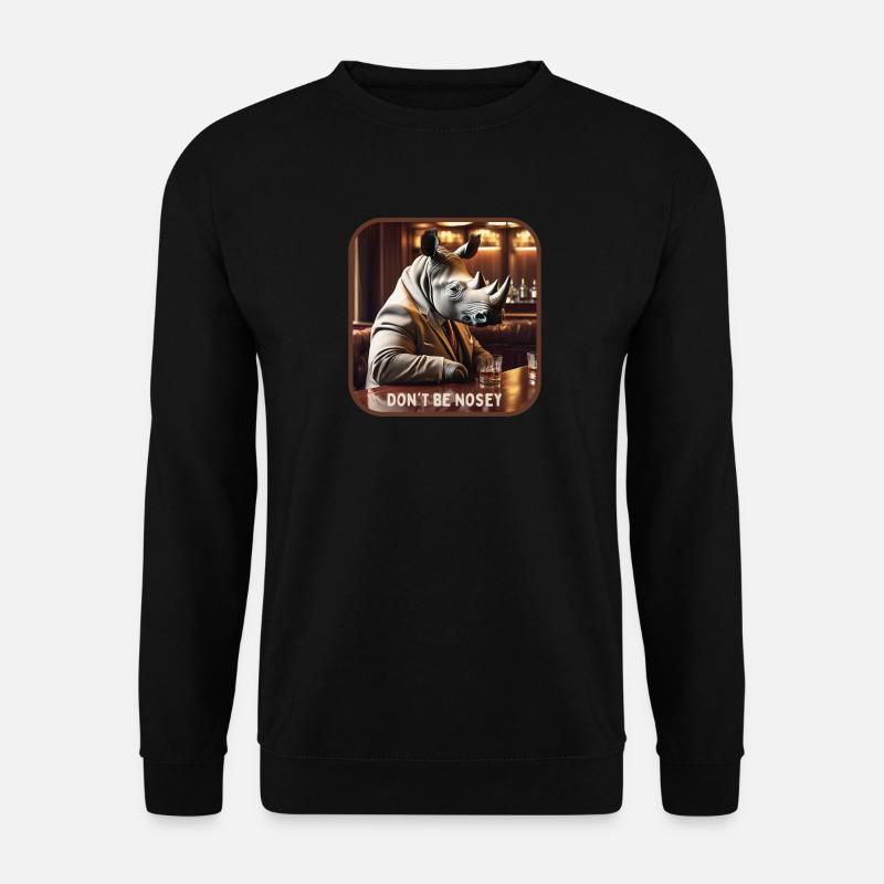 Don't be curious - Unisex Sweatshirt - black