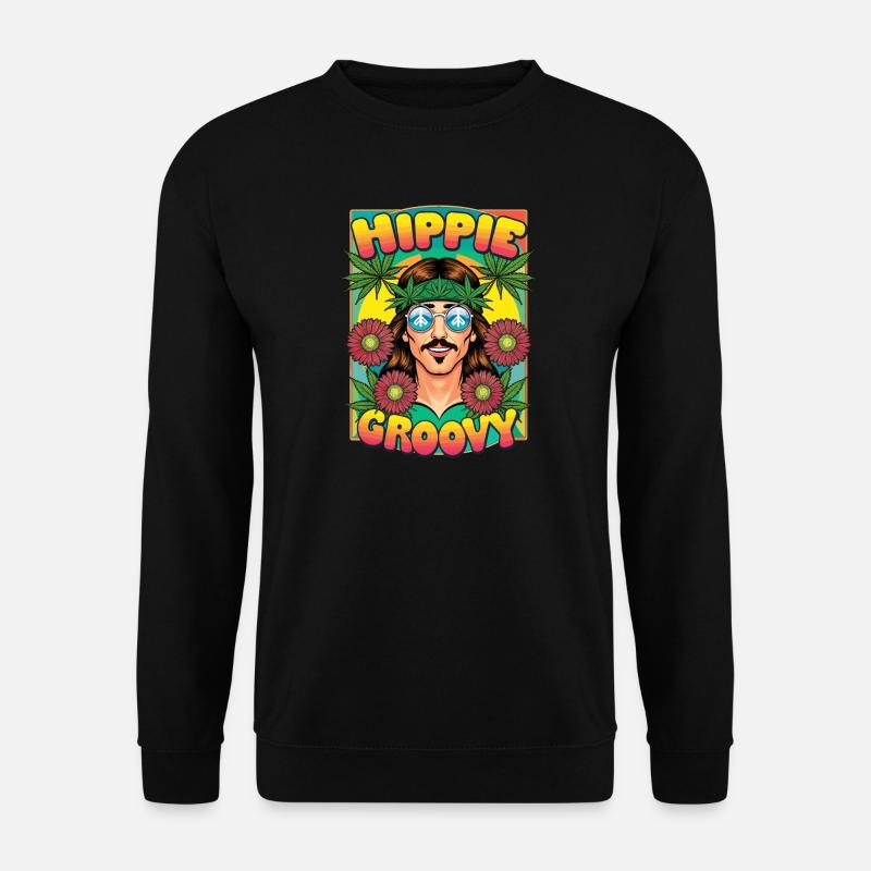 Hippie Movement - Unisex Sweatshirt - black