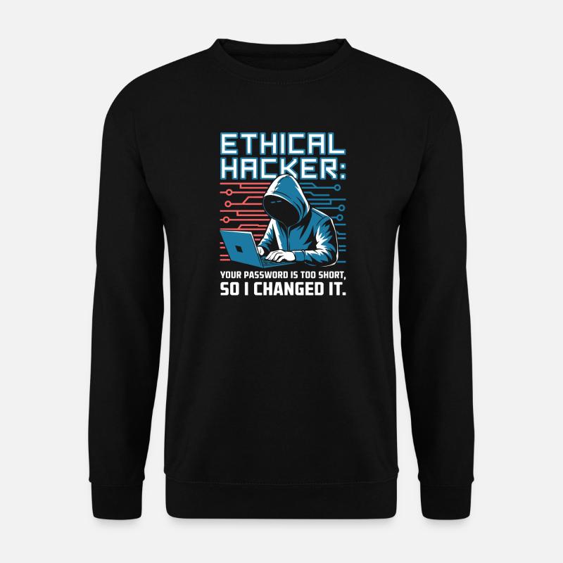 Ethical Hacker - Unisex Sweatshirt - black