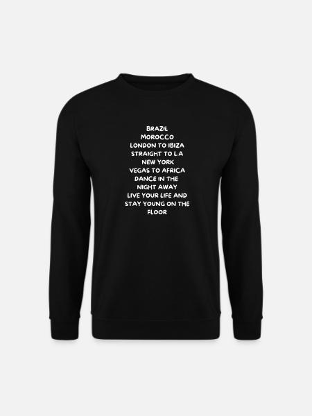 BRAZIL MOROCCO - Unisex Sweatshirt - black