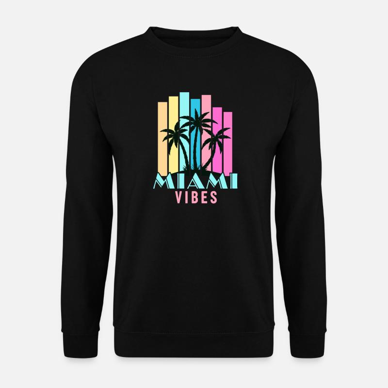 Miami Vibes - Unisex Sweatshirt - black
