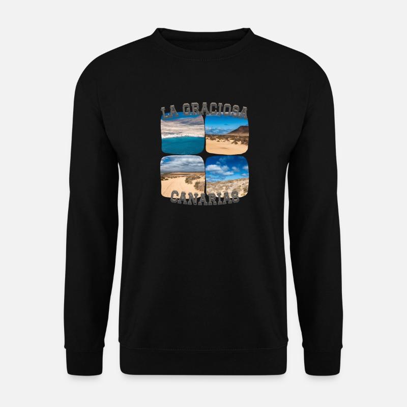 La Graciosa – Kanarenzauber - Unisex Pullover - Schwarz