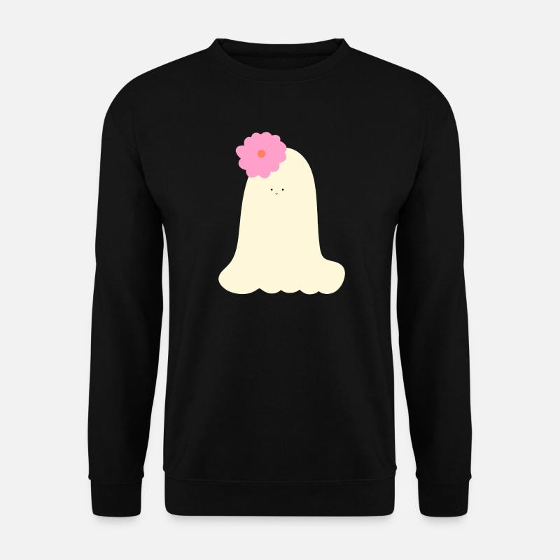 Verspielter Halloween Gespenst  - Unisex Pullover - Schwarz