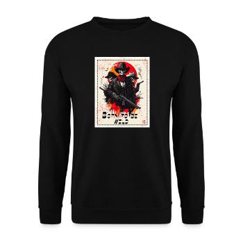 Born to be wiiiiild - Sweat-shirt Unisexe - noir - Devant - Alina (178cm) & Michal (187cm)