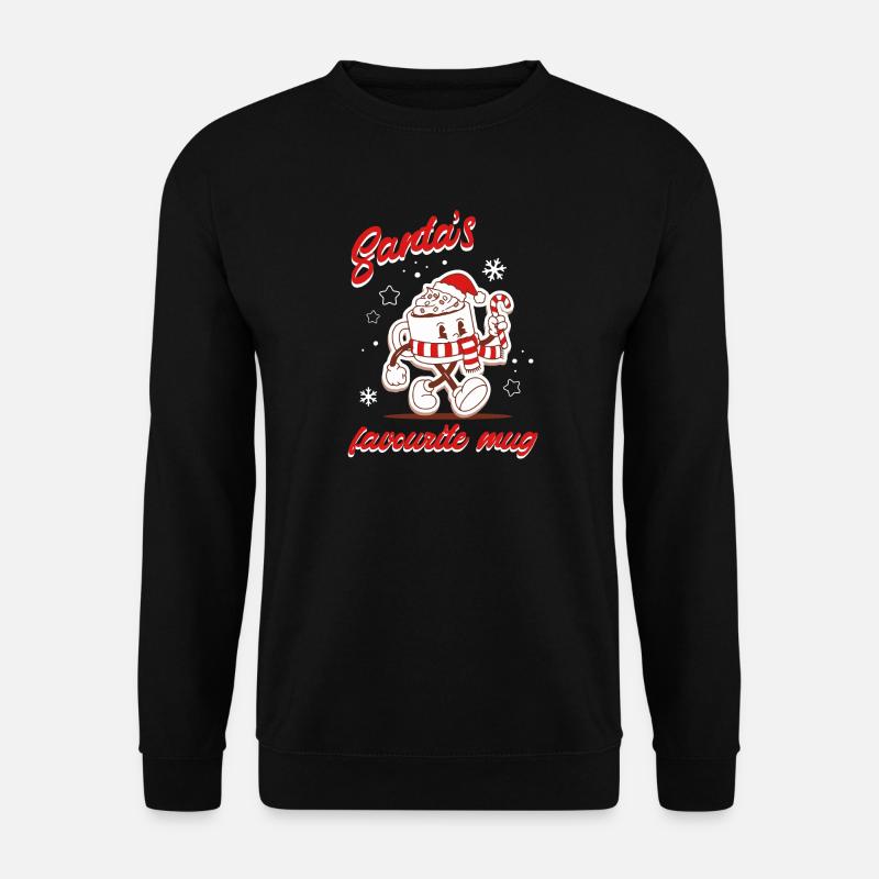 Favorite Santa's Mug - Unisex Sweatshirt - black