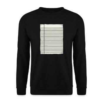 Costume en papier, Carnaval de costumes de groupe - Sweat-shirt Unisexe - noir - Devant - Alina (178cm) & Michal (187cm)