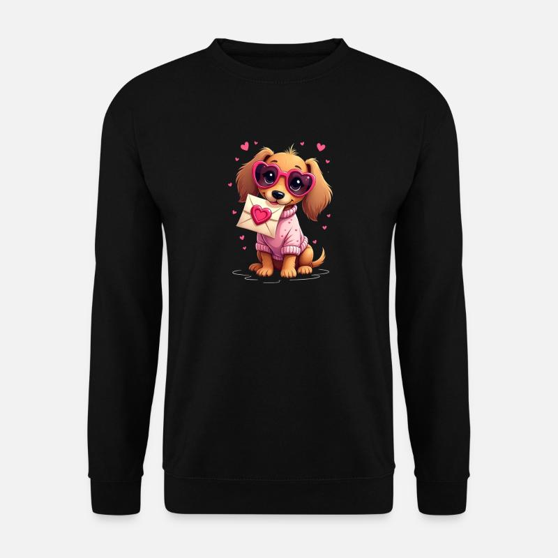 Dackel Dachshund Tekel - Unisex Sweatshirt - black