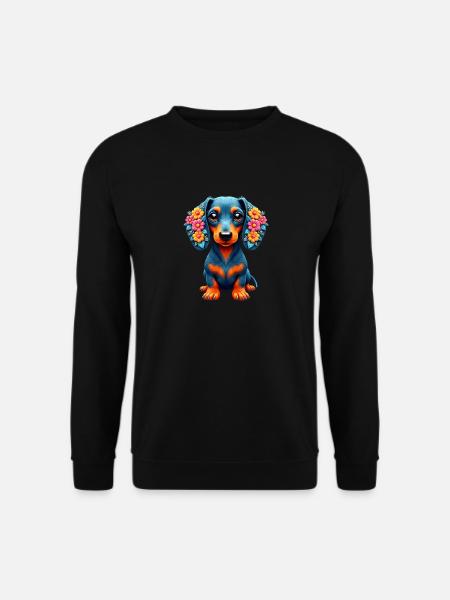 Dackel Dachshund Tekel - Unisex Sweatshirt - black