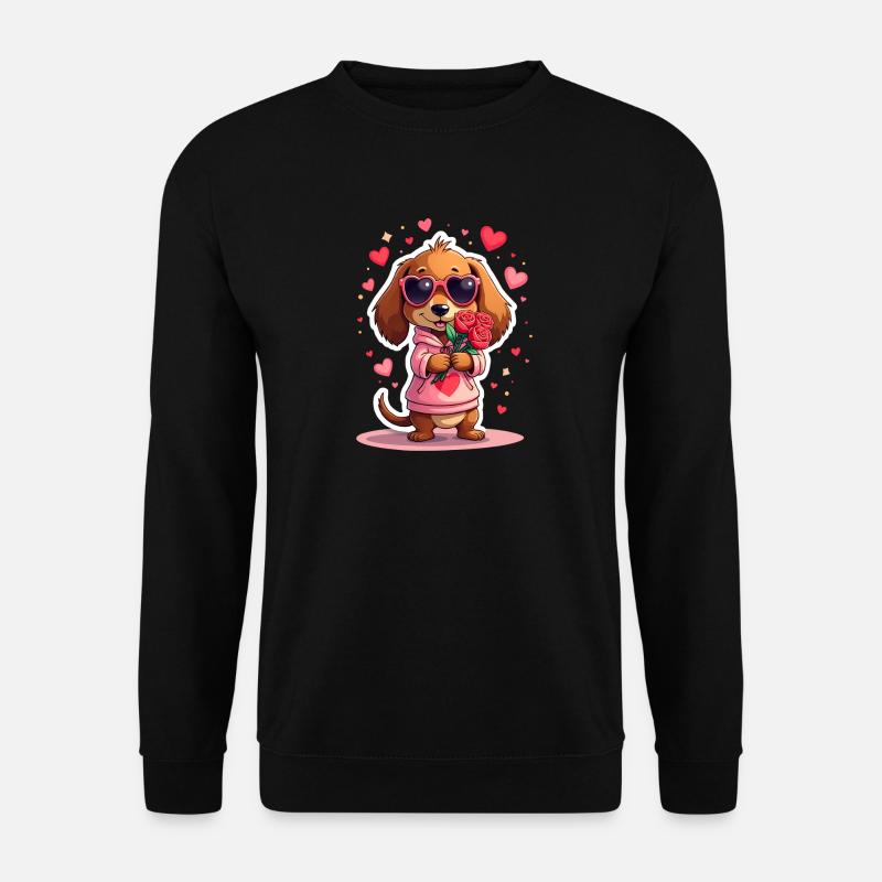 Dackel Dachshund Tekel - Unisex Sweatshirt - black