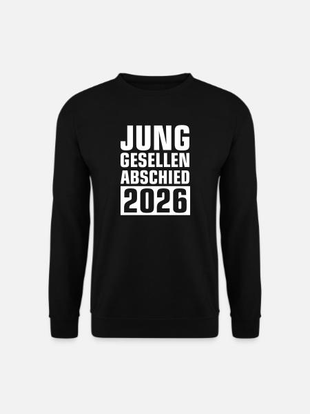 Junggesellenabschied 2026 - Unisex Pullover - Schwarz