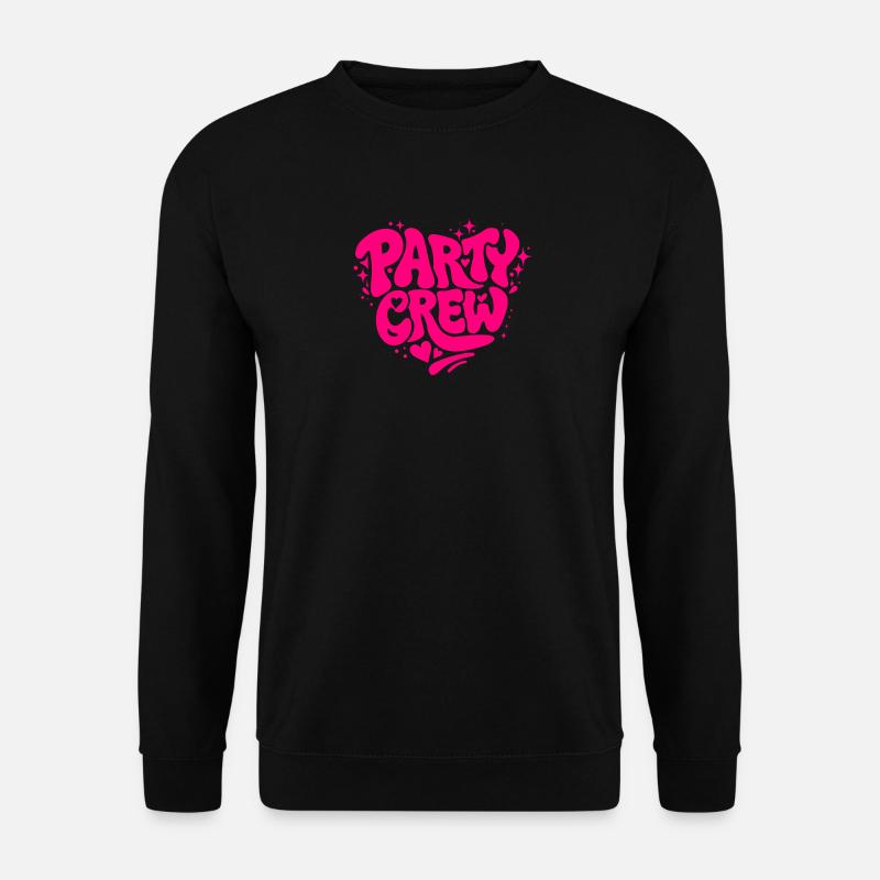 Bubble Party Crew - Unisex Sweatshirt - black