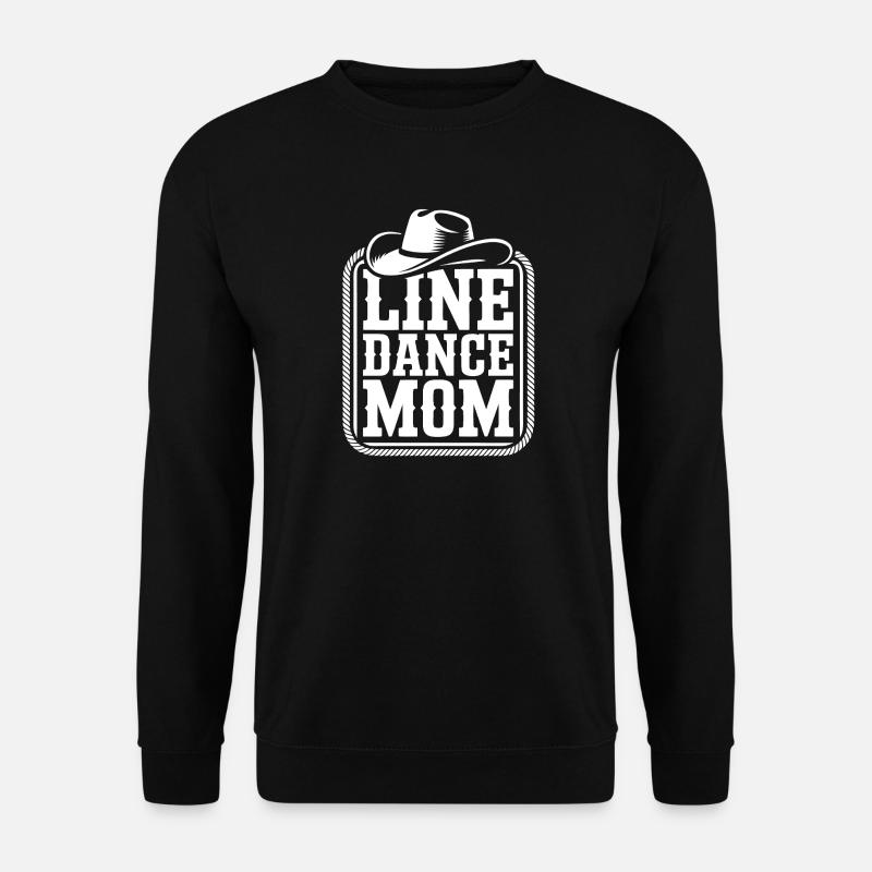 Line Dance Mom - Unisex Sweatshirt - black