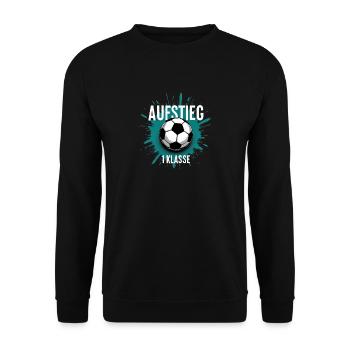 Schulkind 2026 Einschulung 2026 Schulanfang - Unisex Pullover - Schwarz - Vorne - Alina (178cm) & Michal (187cm)