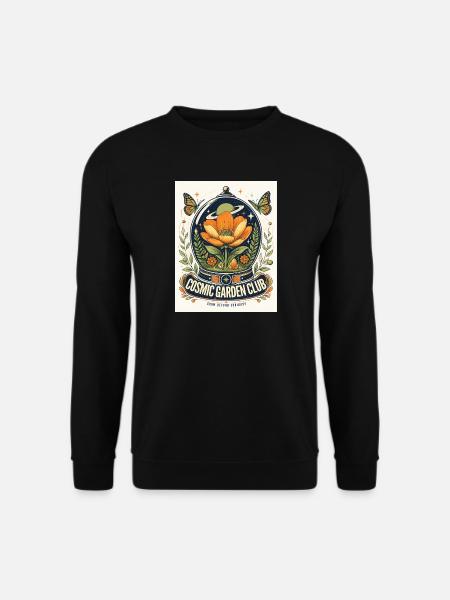 Space Garden Club - Unisex Pullover - Schwarz