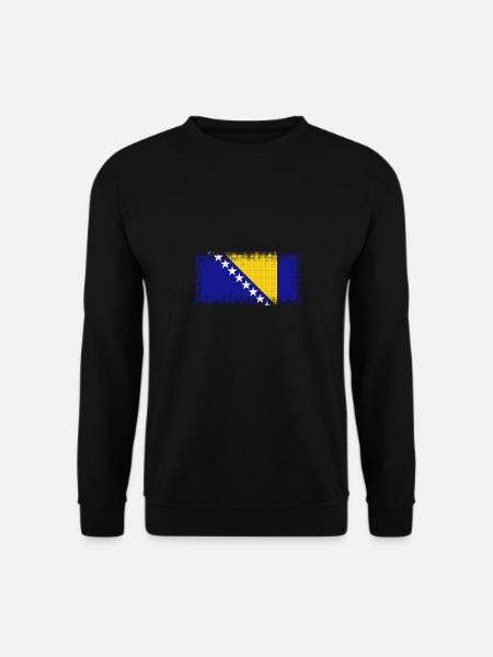 Bosnien und Herzegowina - Unisex Pullover - Schwarz