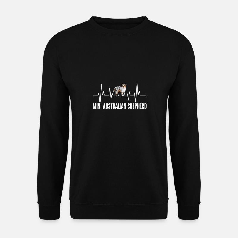 Berger australien miniature - Sweat-shirt Unisexe - noir