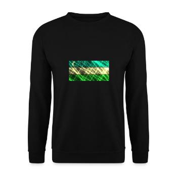 Uzbekistan - Unisex Sweatshirt - black - Front - Alina (178cm) & Michal (187cm)