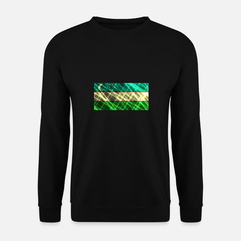 Usbekistan - Unisex Pullover - Schwarz