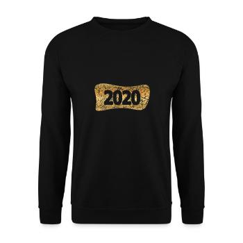 2020 - Unisex Sweatshirt - black - Front - Alina (178cm) & Michal (187cm)