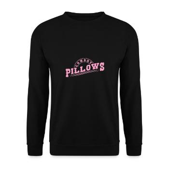 Cowboy Pillows Southern Girl Texas Lady Funny - Unisex Sweatshirt - black - Front - Alina (178cm) & Michal (187cm)