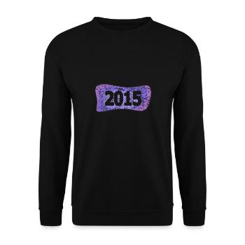 2015 - Unisex Sweatshirt - black - Front - Alina (178cm) & Michal (187cm)