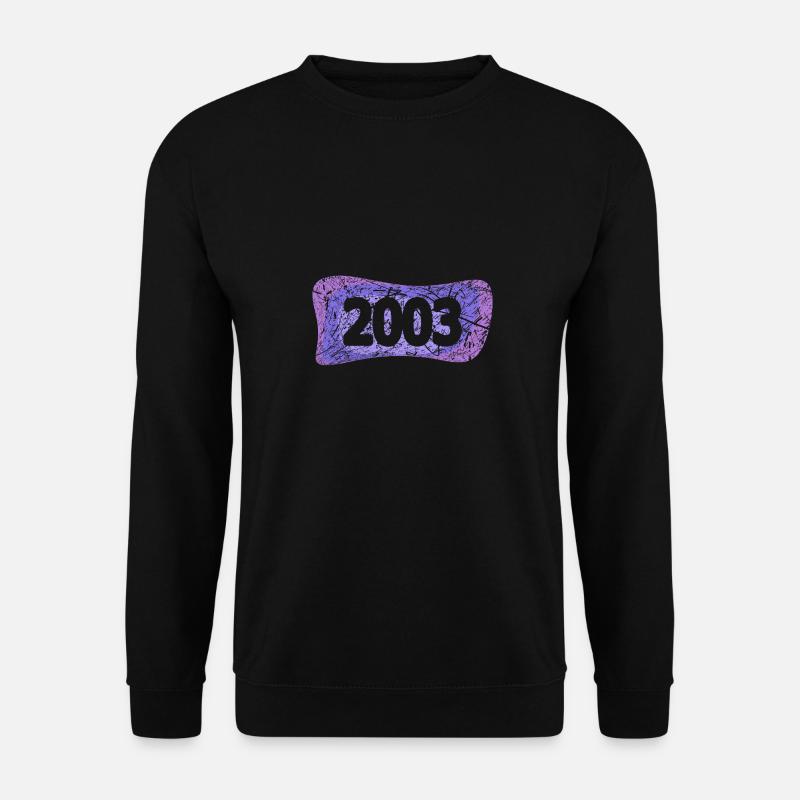 Studenten 2003 - Unisex Pullover - Schwarz