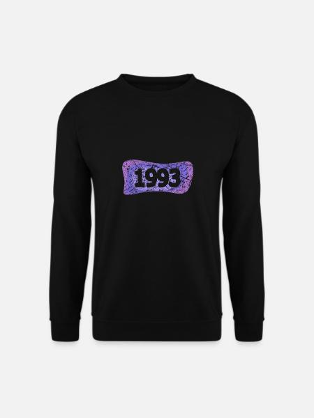 1993 - Sweat-shirt Unisexe - noir