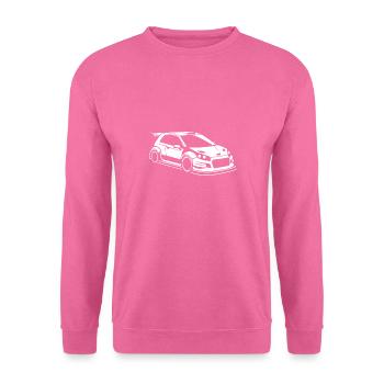 Rallye-Fahrzeug - Unisex Pullover - Pink - Vorne