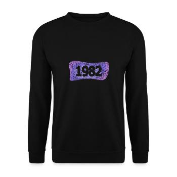 Studenten 1982 - Unisex Pullover - Schwarz - Vorne - Alina (178cm) & Michal (187cm)