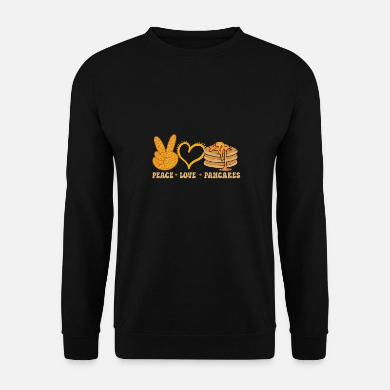 Pancake Breakfast Pancakes - Unisex Sweatshirt - black